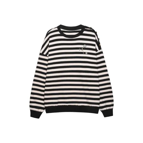 PP Черно-белые полосы Женские Трикотаж