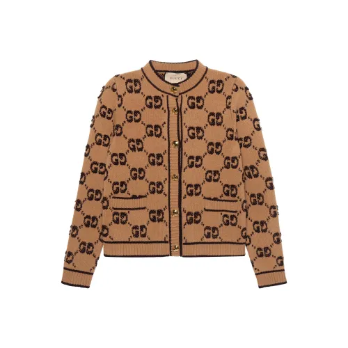 GUCCI FW22 Трикотаж Женский Коричневый