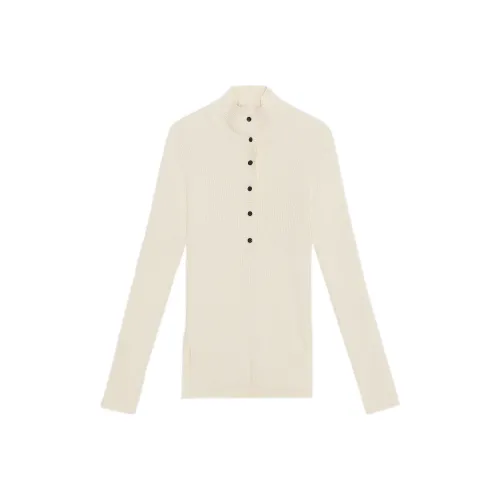 GANNI SS22 Трикотаж Женский Экрю