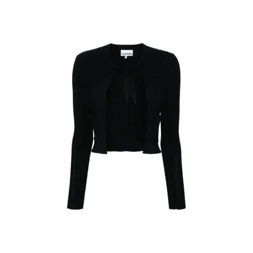 GANNI Черный Женский Трикотаж