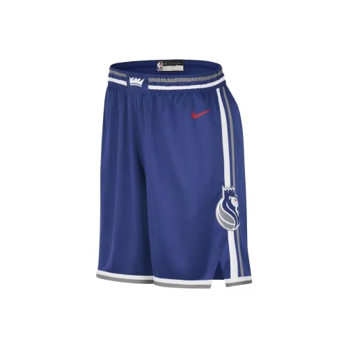NBA x Nike Sactemento Kings Nike City Баскетбольные шорты Унисекс Синий