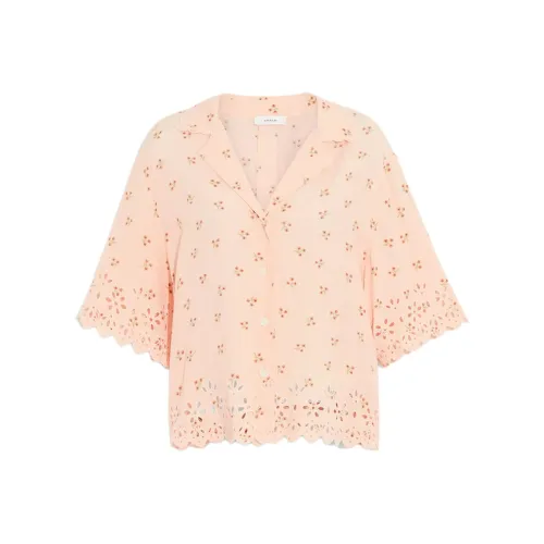 COACH SS22 Рубашка Женская Светло-Розовая