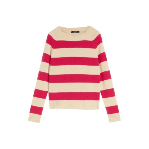 WEEKEND MaxMara Кашемировый свитер женский фуксия