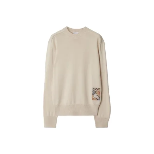 Burberry FW24 Свитер Женский Бежевый