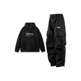 Черный топ + Черные брюки