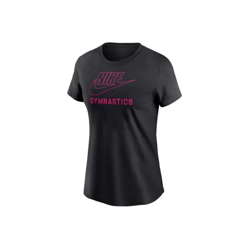 nike Стандартная футболка женская черная