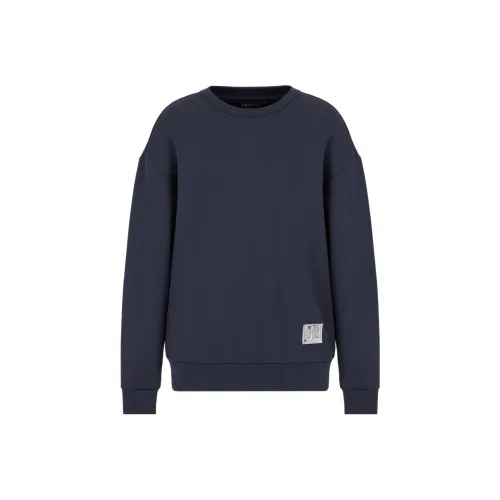 ARMANI EXCHANGE Темно-синий Женские Свитшоты