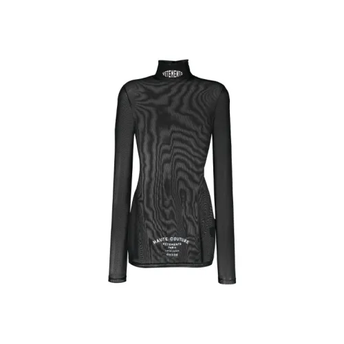 Vetements Черный Женский Трикотаж