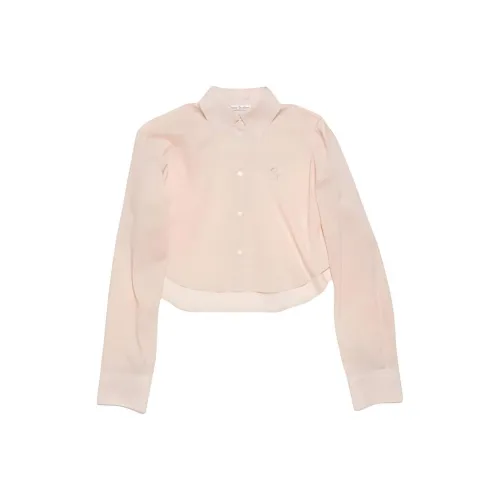 Acne Studios Рубашка Женская Пыльно-розовая