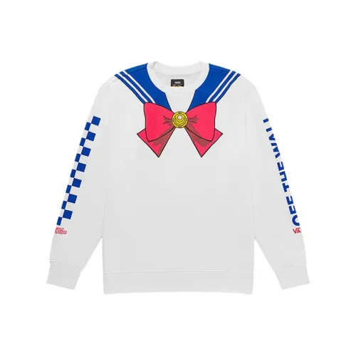 Vans Sailor Moon Белый Женские Свитшоты