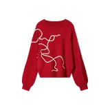 Новогодний красный