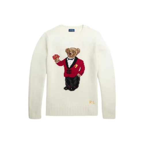 Polo Ralph Lauren SS24 Свитер Женский Экрю