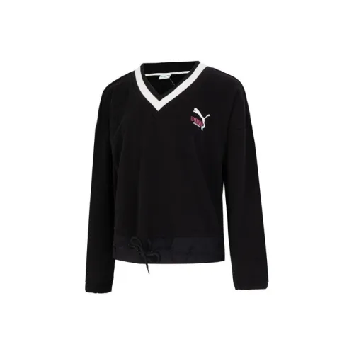 PUMA Черные Женские Свитшоты