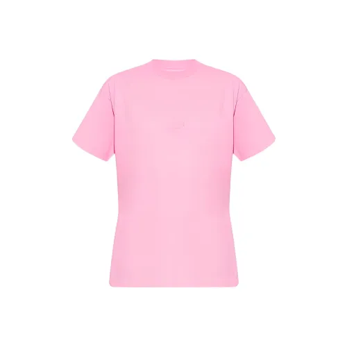 Balenciaga T-Shirt Loose Fit Women's Pink