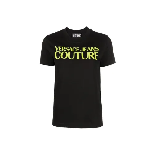 VERSACE JEANS Couture T-рубашка Женская Черная