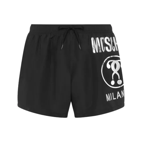 MOSCHINO Повседневные шорты Мужские Черные