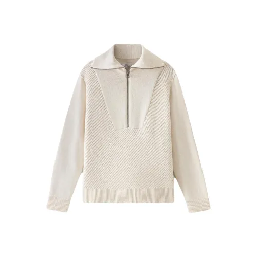 WOOLRICH Сливочный Женские Свитеры