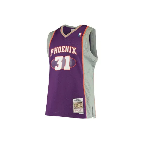 NBA x MITCHELL NESS Purple Phoenix Suns Баскетбольная Джерси Мужская Фиолетовая