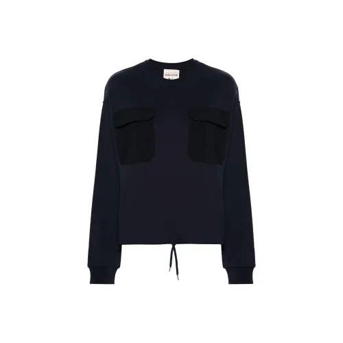 Semicouture SS24 Свитшот Женский Морской Синий