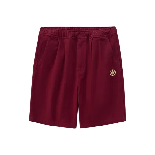 ONIARAI Повседневные шорты Мужские Красные