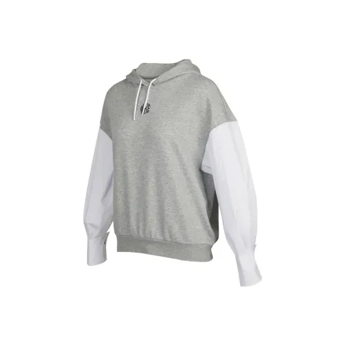 NIKE Серые Женские Свитшоты