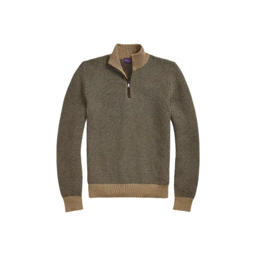 Ralph Lauren Purple Label Кашемир Свитер Мужской Коричневый