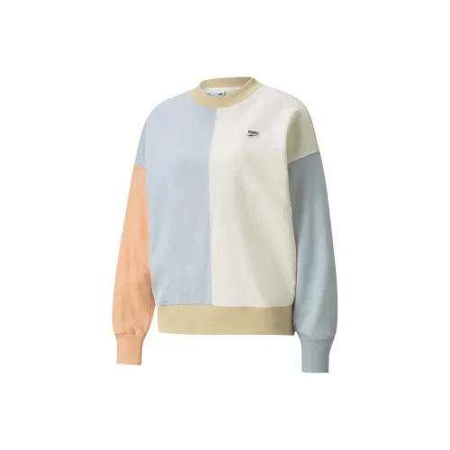 Puma Downtown Слоновая кость Женские Свитшоты