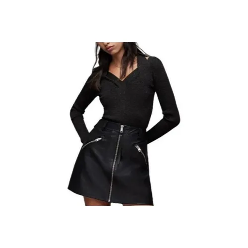 ALLSAINTS Черные Женские Свитеры