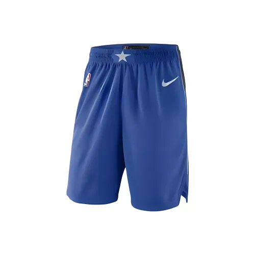 NBA x Nike Dallas Mavericks SWINGMAN Fan Edition Баскетбольные шорты Мужские Синие
