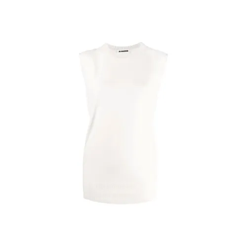JIL SANDER Белый Женские Кашемировые Свитеры