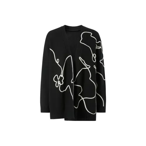 JZ. ANNAKRO Простые Черные Женские Свитера