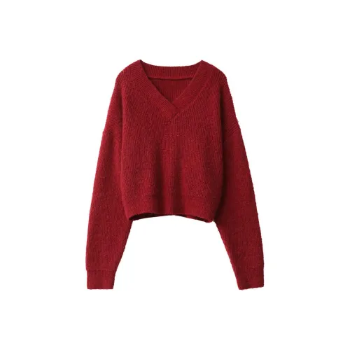 CHIC VEN Red Женские Свитера