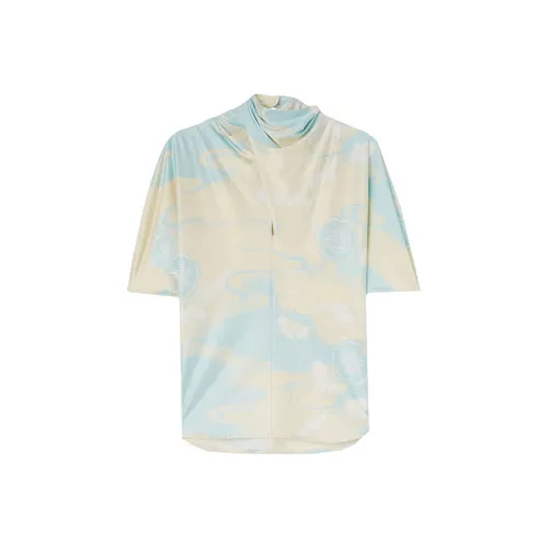 JIL SANDER Зеленые Женские Рубашки T