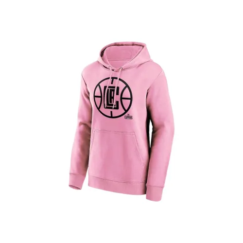 NBA Fanatics Свитшот Los Angeles Clippers Женский Розовый