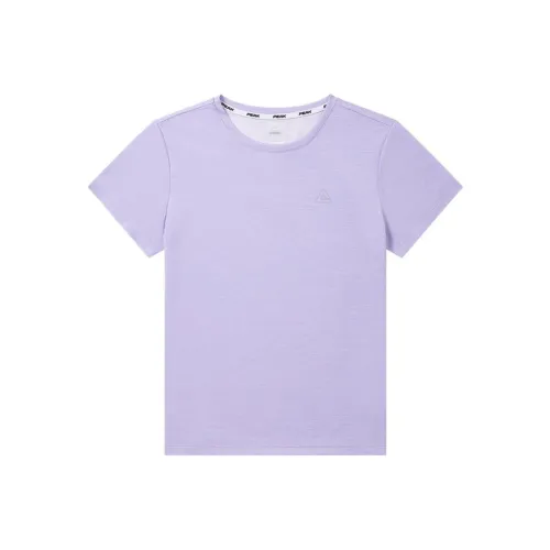 PEAK Бег T-Shirt Женская Лаванда