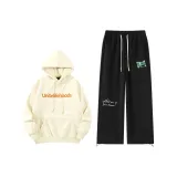 Абрикосовый топ+черные брюки