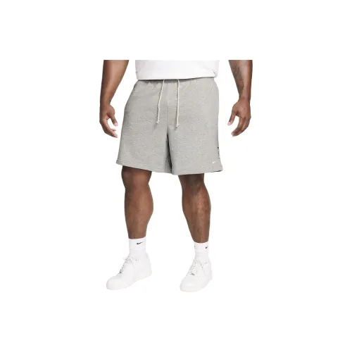 nike Dri Fit FW24 Стандартный выпуск Баскетбольные шорты из флиса Мужские Серый