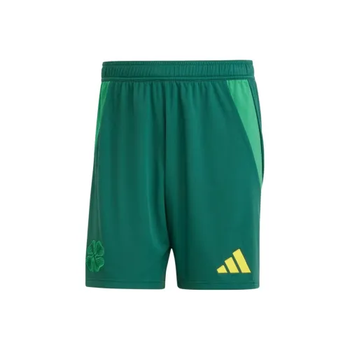 Adidas Celtic FCAEROREADY SS24 Футбол Низ Мужской Желтый Зеленый