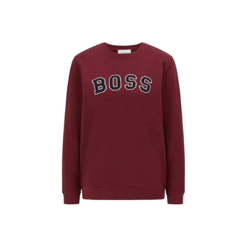 HUGO BOSS Бургундские Женские Свитшоты