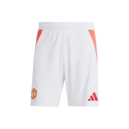 Adidas Manchester United 24 25 Домашний Футбол Низ Мужской Белый