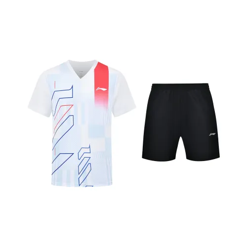 Лайнер Badminton Series Повседневная Спортивная Одежда Унисекс Белый Черный