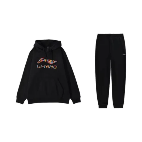 Подкладка Sports Life Collection Толстовка Комплект Унисекс Черный