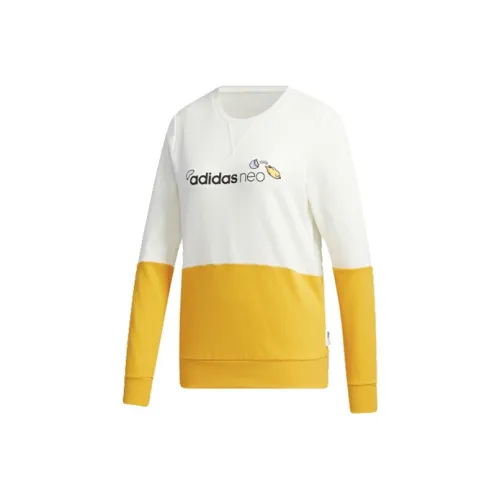 ADIDAS NEO Толстовка Женская Нефритовый Белый