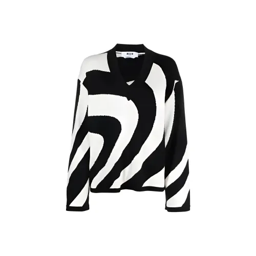 MSGM Черные Женские Свитеры