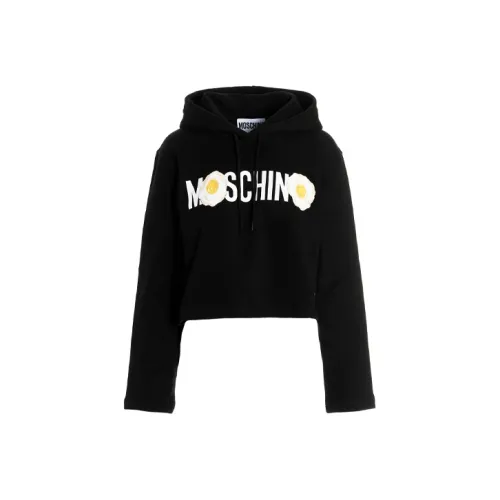 MOSCHINO Черные Женские Свитшоты