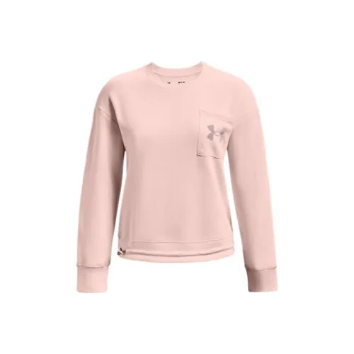 Under Armour Rival Розовый Женские Свитшоты