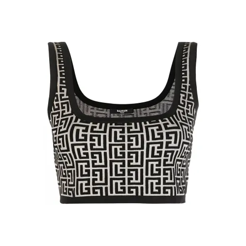 BALMAIN SS22 Топ на бретелях Женский Многоцветный