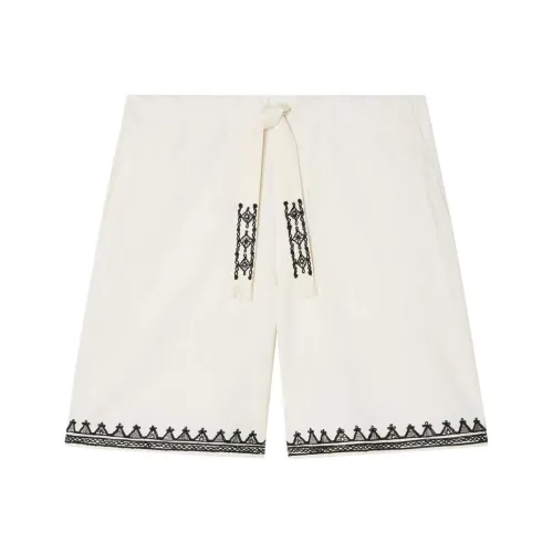Alanui Повседневные шорты Мужские Айвори Белый