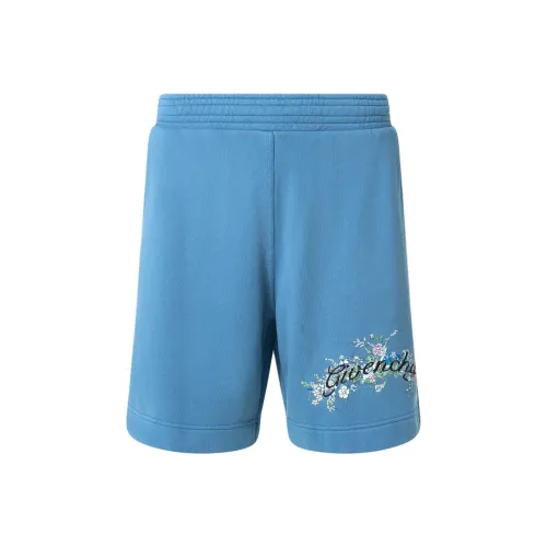 GIVENCHY Повседневные шорты Мужские Синие