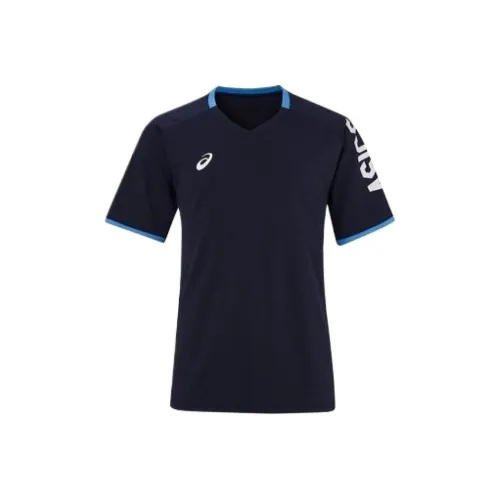 Asics 8ON8 Joint Collection Волейбол Джерси Унисекс Синий